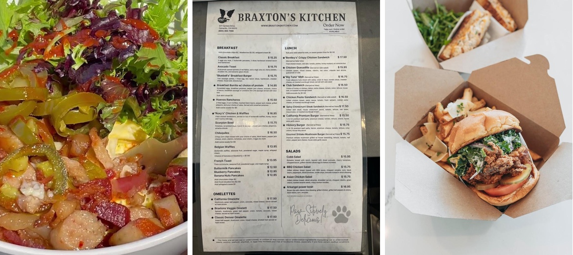 Braxton's Kitchen Menu